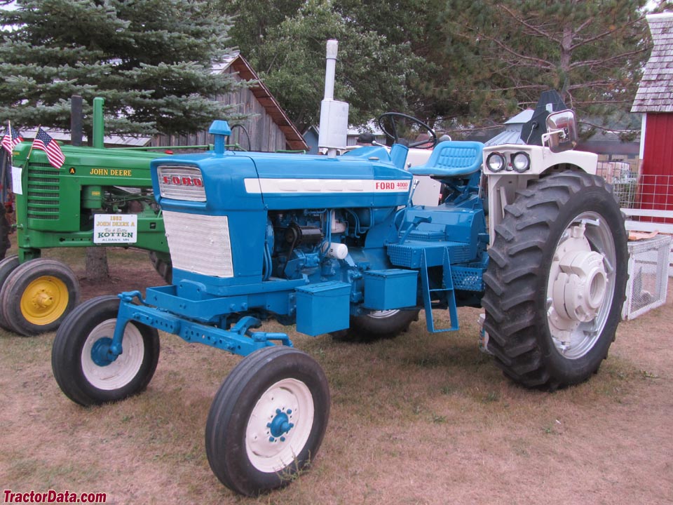 1964 Ford 4000 tractor specifications