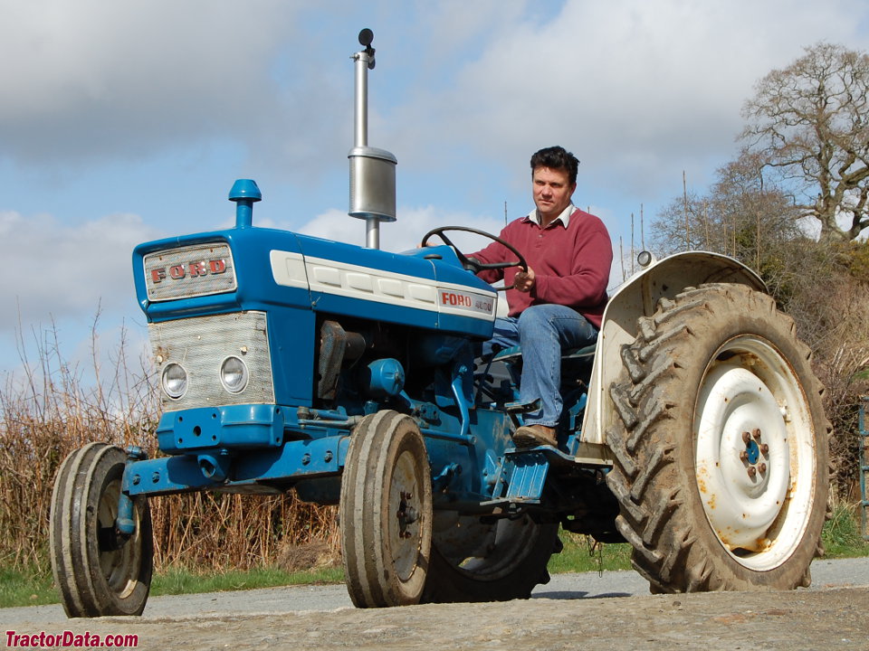 European Ford 4000, left side.