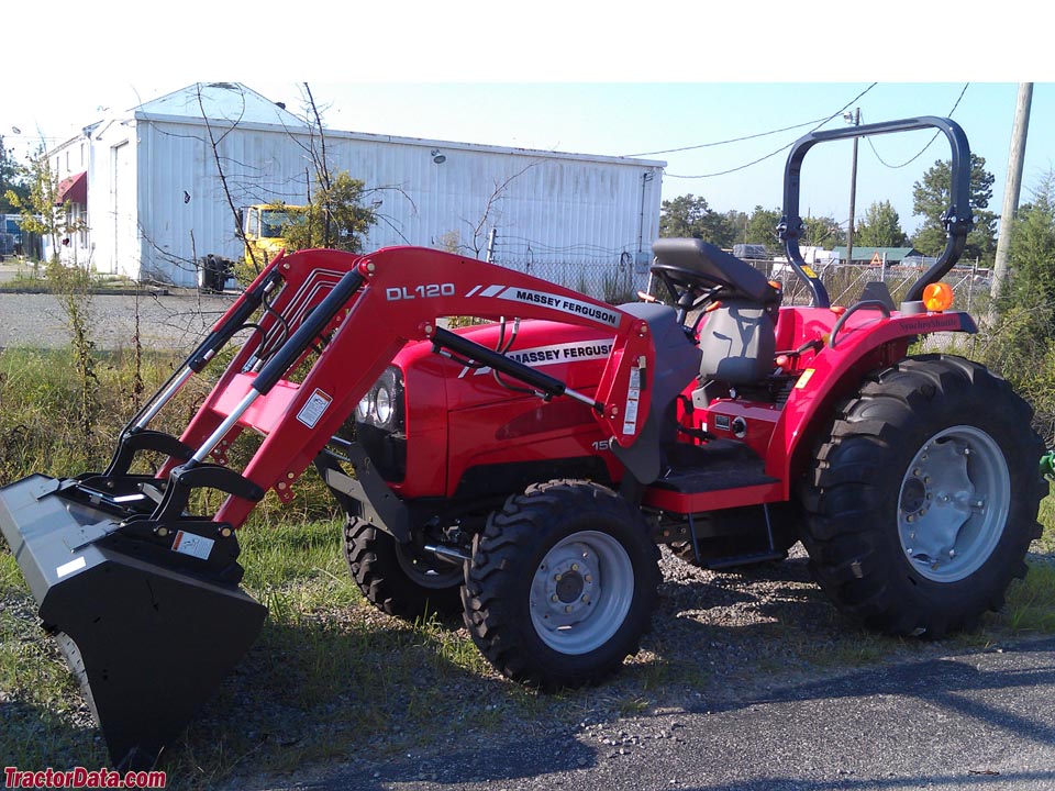 Massey Ferguson 1533 with DL120 front-end loader.