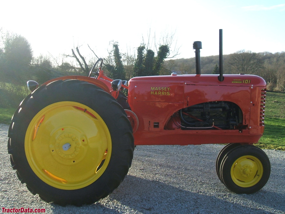 Massey-Harris 101 Senior row-crop tractor.