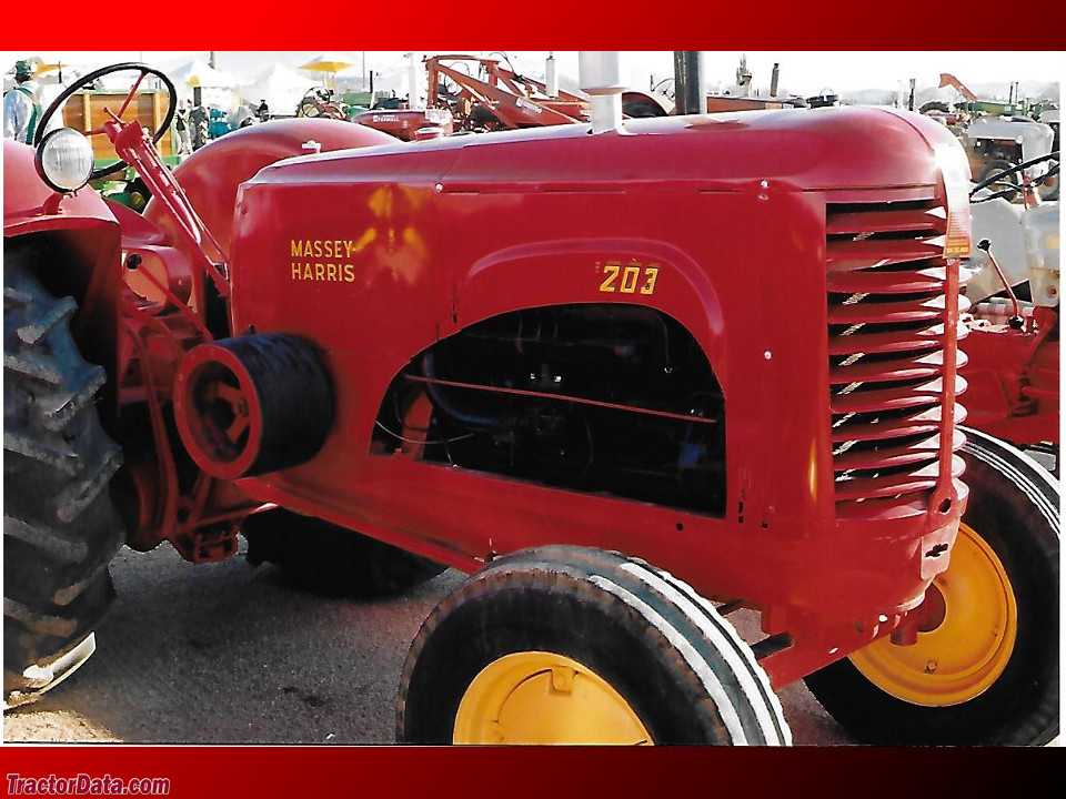 Massey-Harris 203 from the Larry Weber collection (Dome Valley Museum in Yuma).