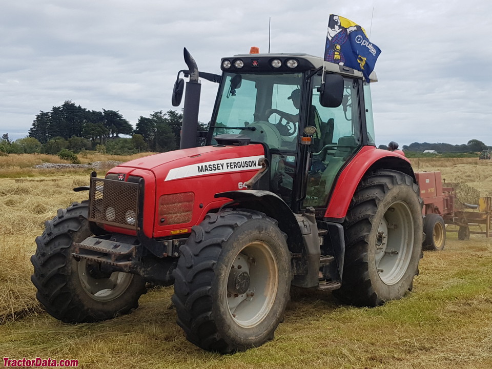 Massey Ferguosn 6465, front left.