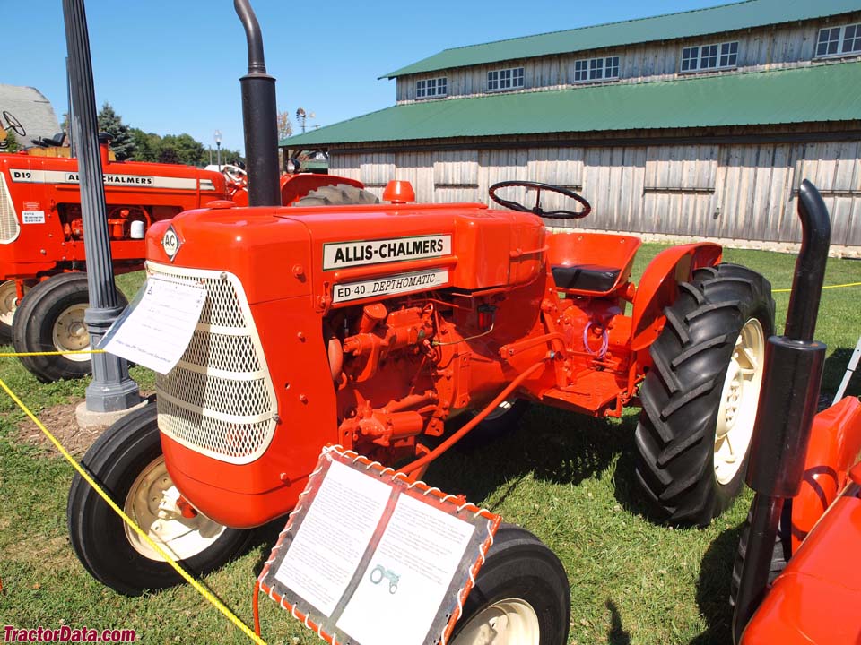 Allis-Chalmers ED40, left side.