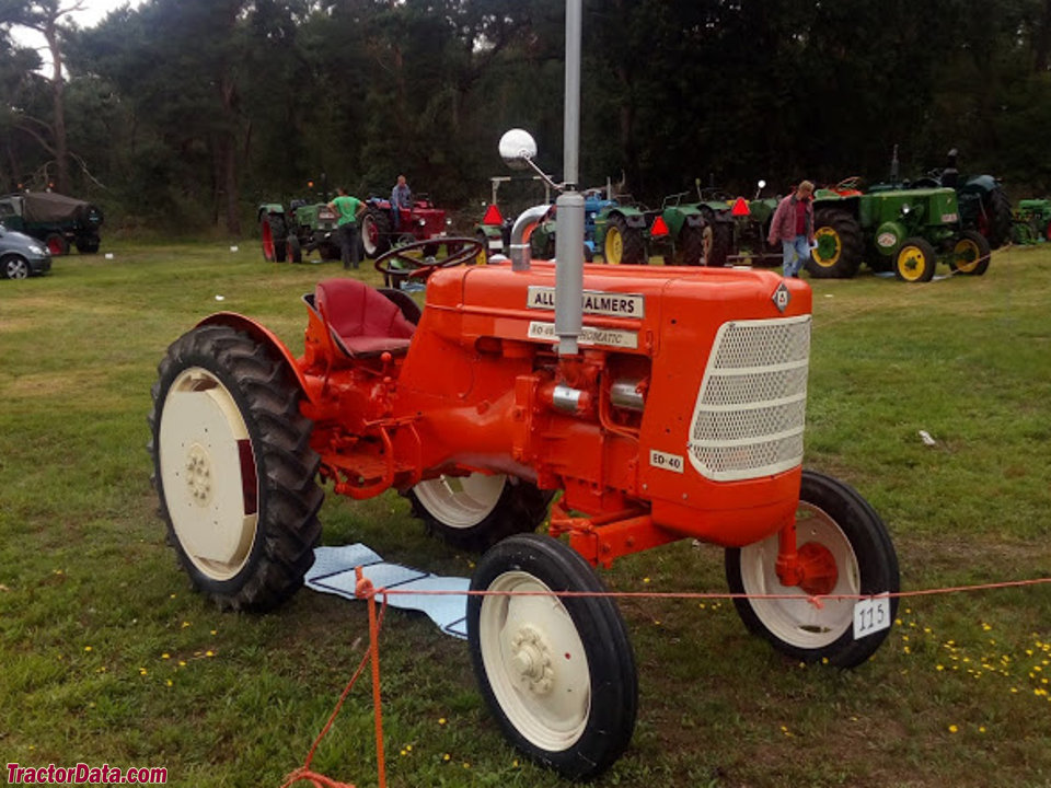 Allis-Chalmers ED40, right side.