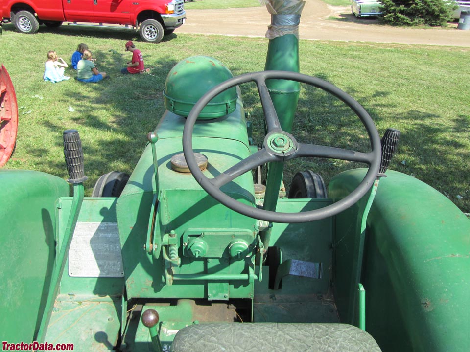 Field Marshall Series II operator station and controls.