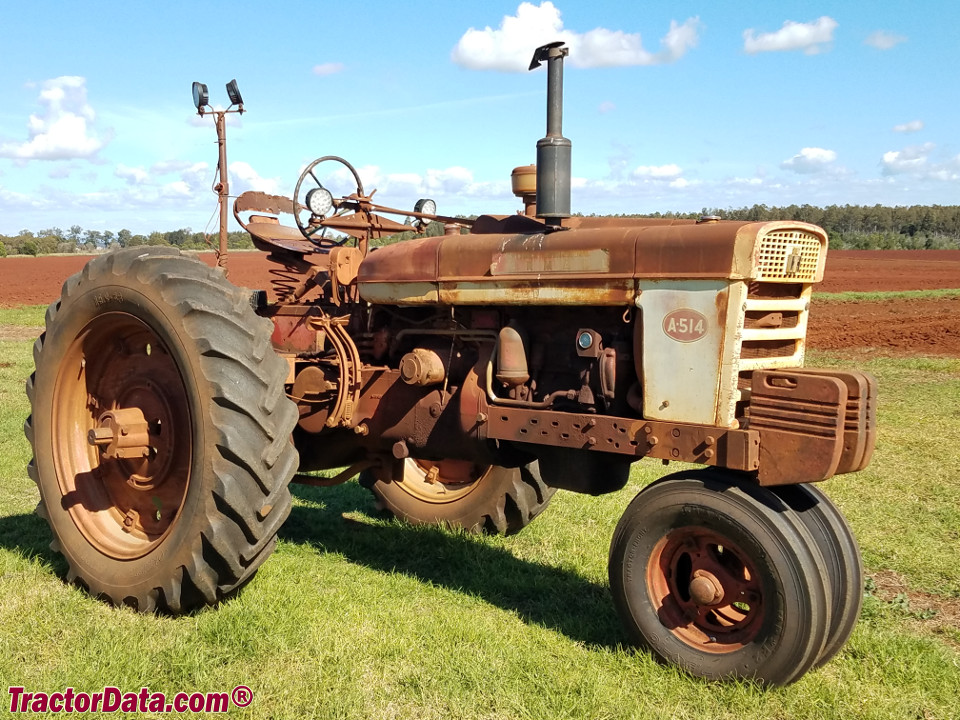 Farmall A-514 with tricycle front end.