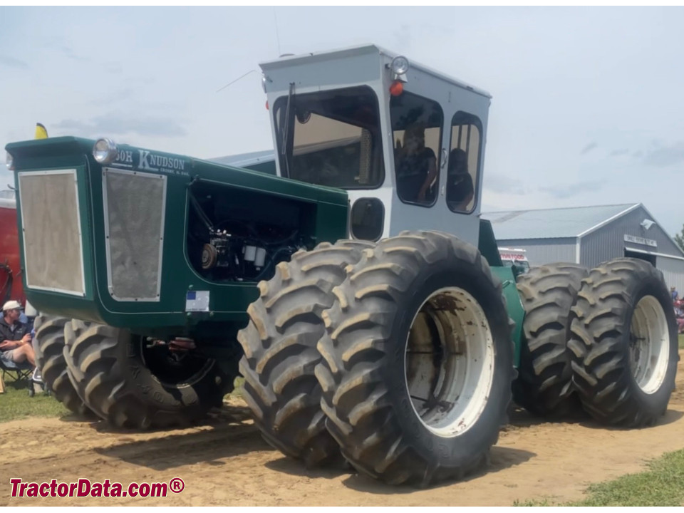 Knudson 360H four-wheel drive hillside tractor.