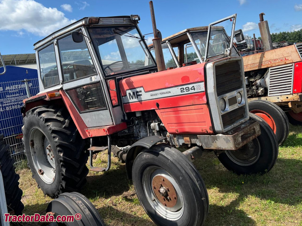 Massey Ferguson 294S tractor.
