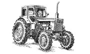 Belarus LTZ-420 tractor photo