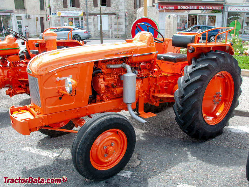 Renault model Super 7 tractor, left side