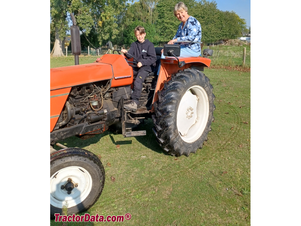 Renault 55 utility tractor.