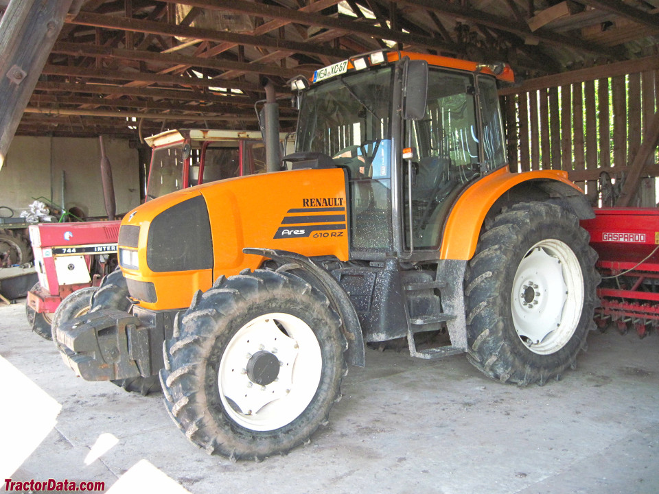 Tractordata.com Renault Ares 610 Tractor Information