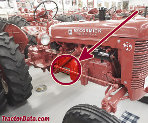 International Harvester DGD-4 serial number location