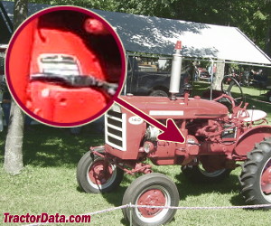 Farmall 140 serial number location