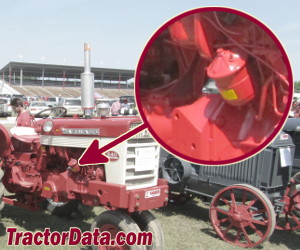 Farmall 340 serial number location