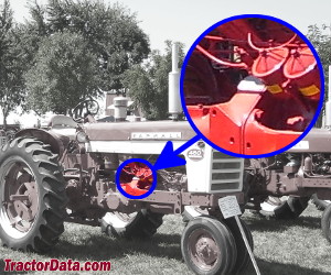 Farmall 460 serial number location