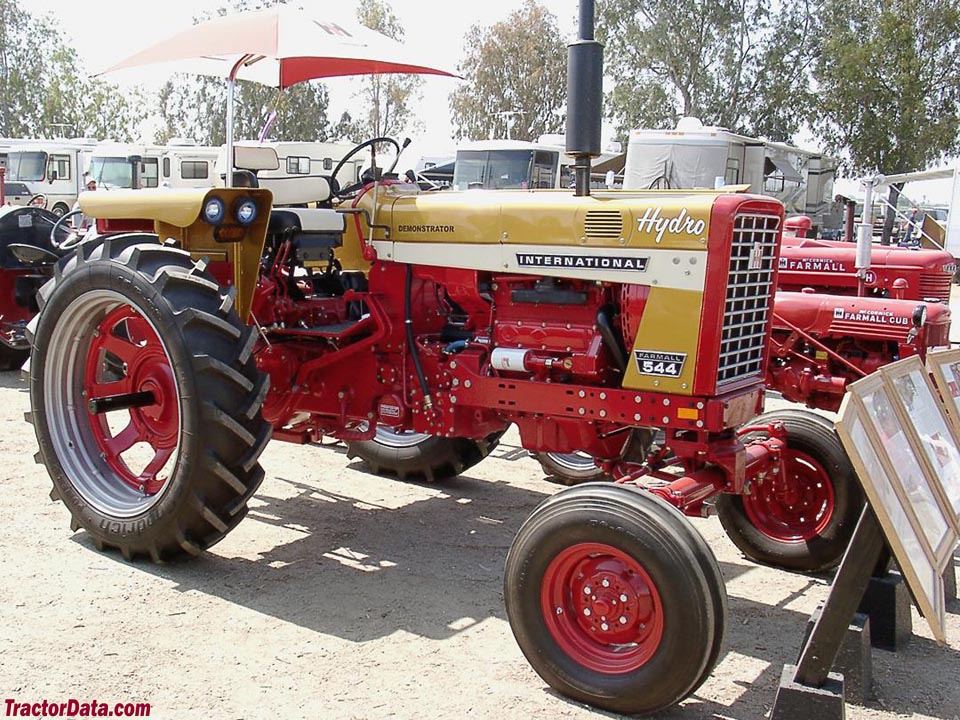 Farmall 544 Gold Demonstrator