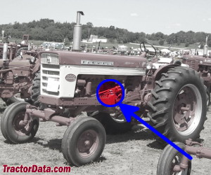 Farmall 560 serial number location