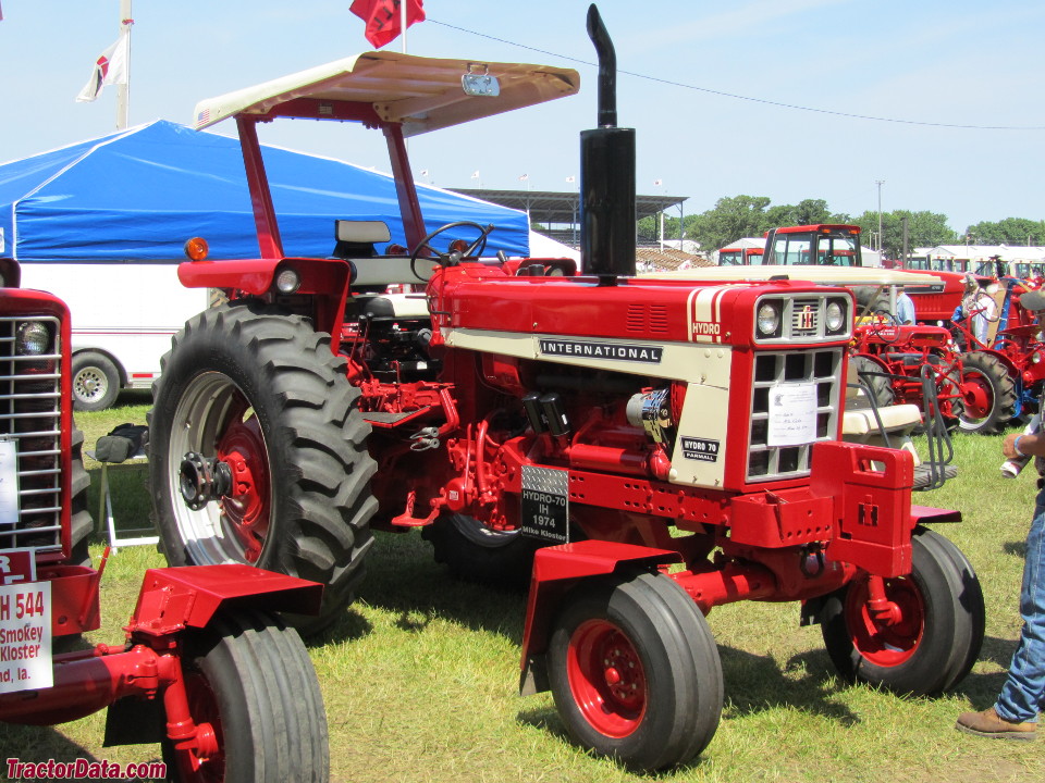 International Farmall Hydro 70, front-left view