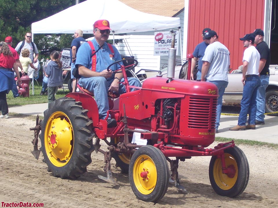 Massey-Harris Pony with cultivators, right side