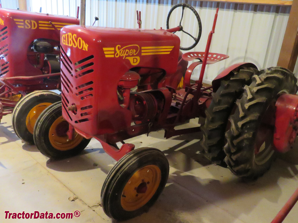 Gibson model Super D tractor.