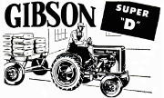 Gibson Super D tractor photo