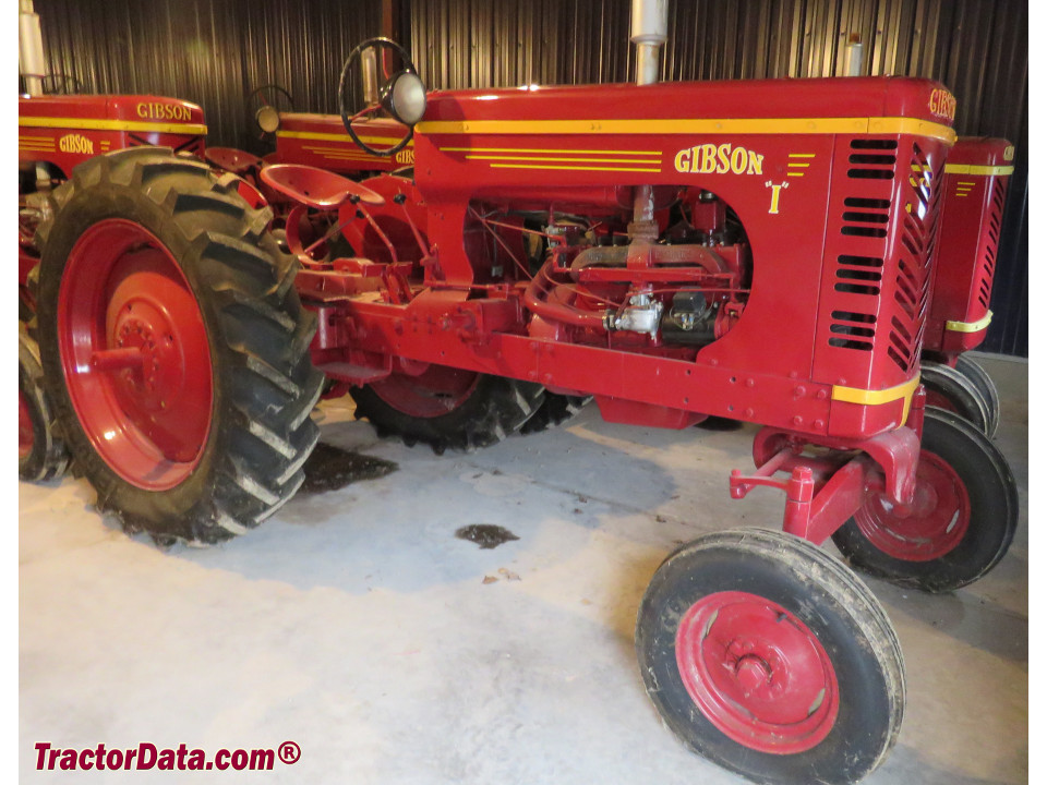 Gibson model I row-crop tractor.