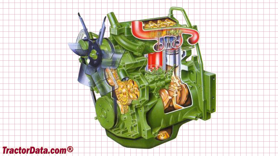 John Deere 1850 engine image