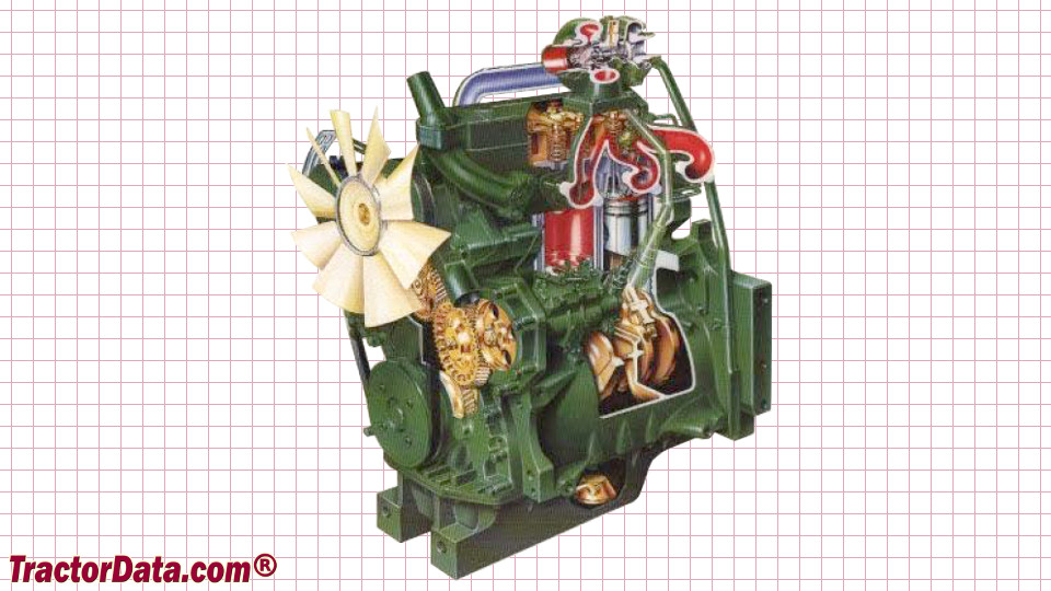 John Deere 1950 engine image