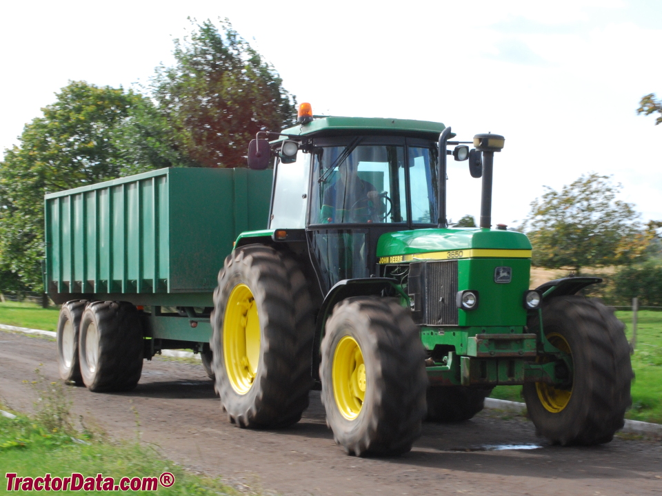 John Deere 3650 utility tractor.