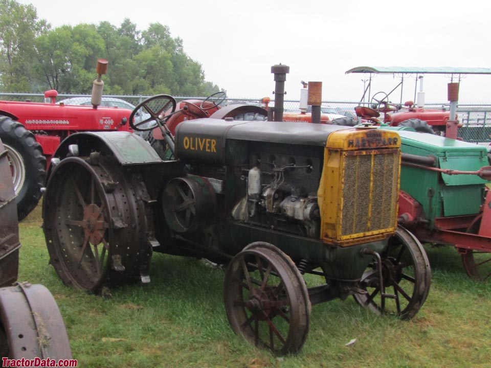 Oliver 90 on steel wheels.