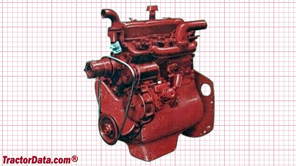 International Harvester B-614 engine image