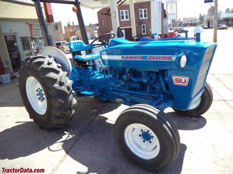 Ford 4000SU tractor photos information