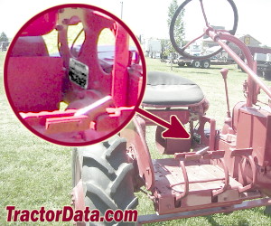 Farmall BN serial number location