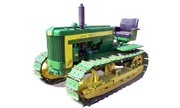 John Deere 420C tractor photo