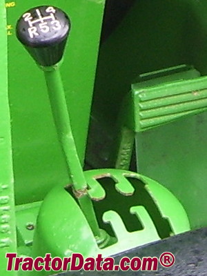 John Deere 430C transmission controls