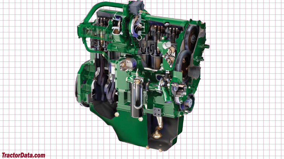 John Deere 9630T engine image