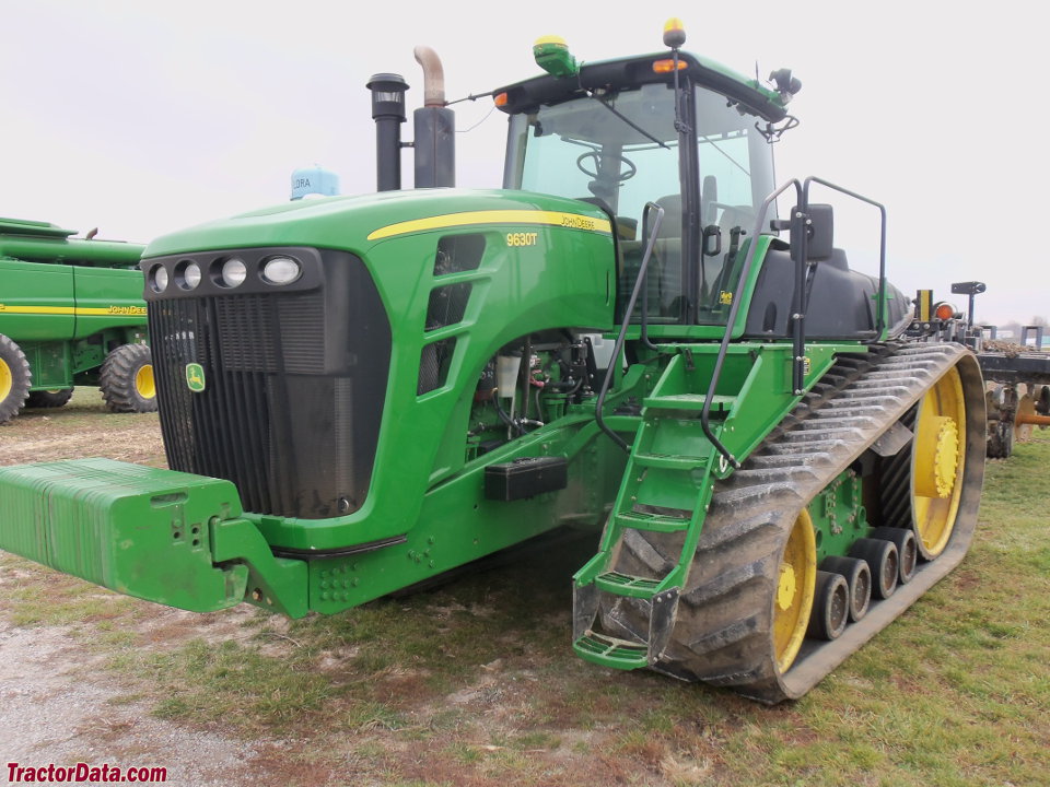 John Deere 9630T, front-left view.