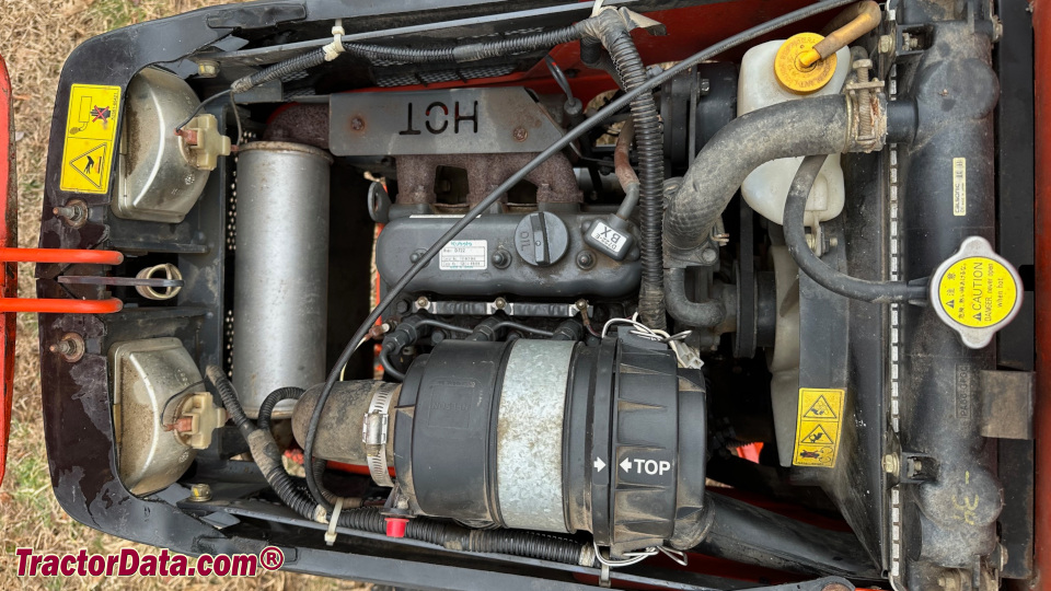 Kubota BX1800 engine image