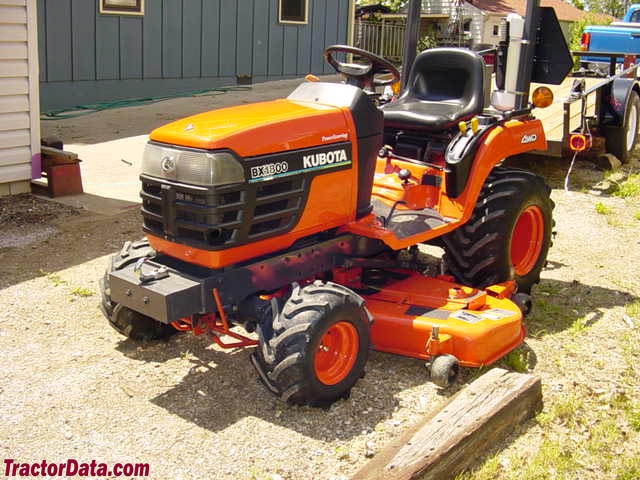 Kubota Bx1800 Tractor Photos Information