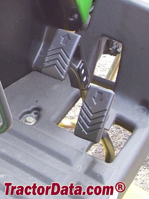 John Deere 2305 transmission controls