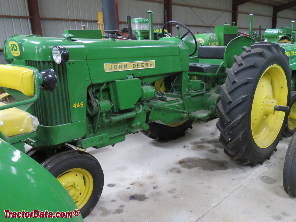 John Deere model 445 tractor.