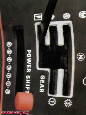 J.I. Case 2594 transmission controls