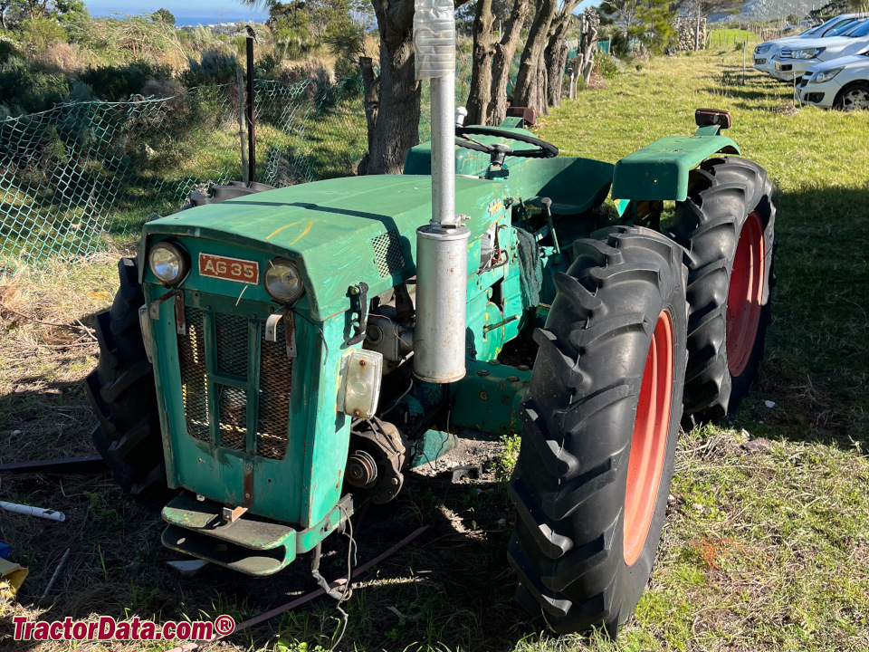 Holder AG 35 four-wheel drive tractor.