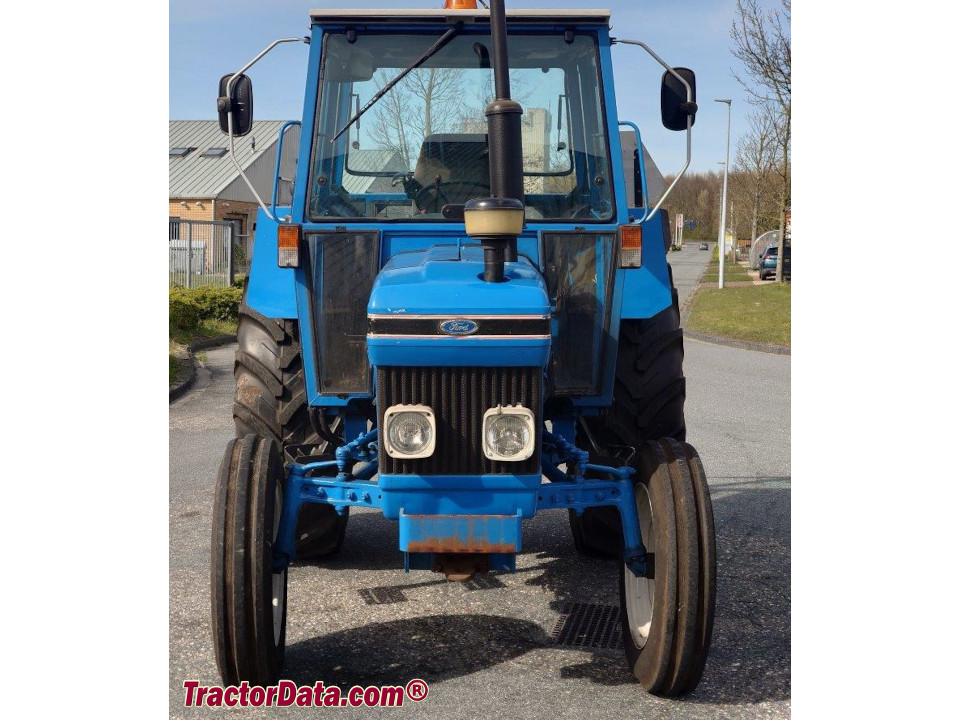 Ford 4110 Series II utility tractor.