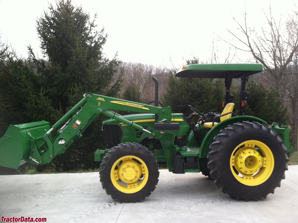 John Deere 5065M with model 563 front loader.