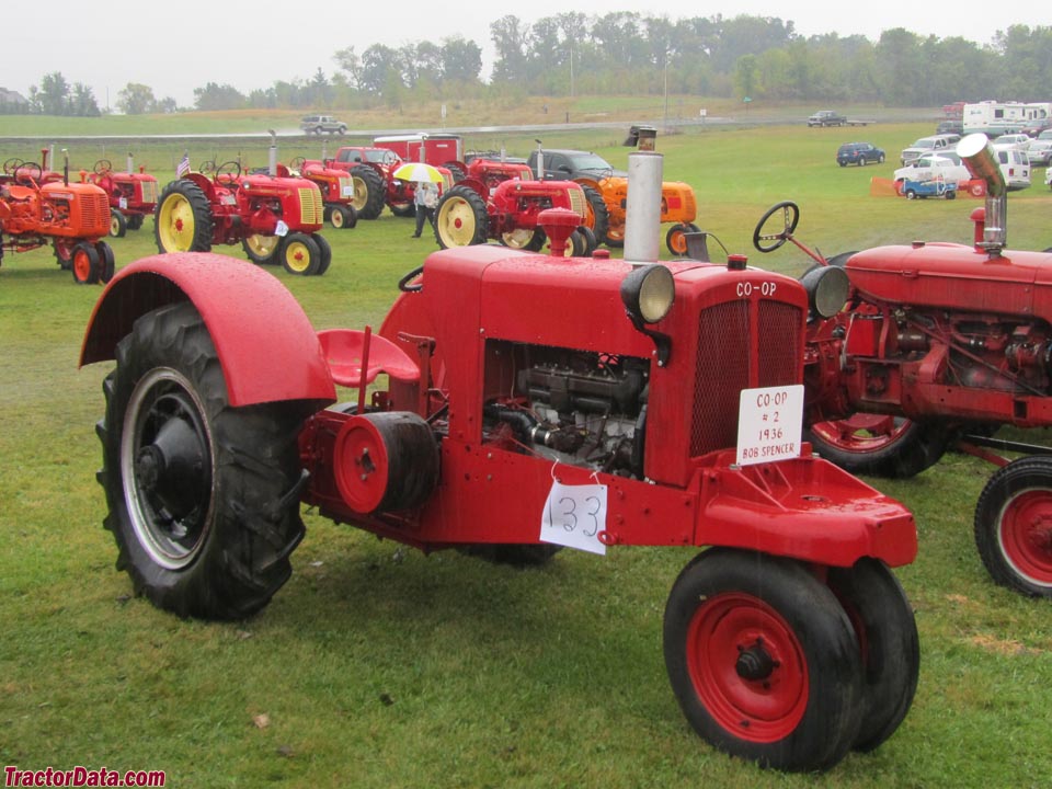 Tricycle-front axle on CO-OP 2