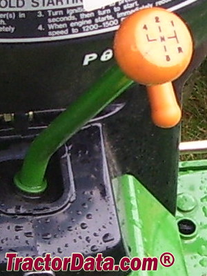 John Deere 3005 transmission controls