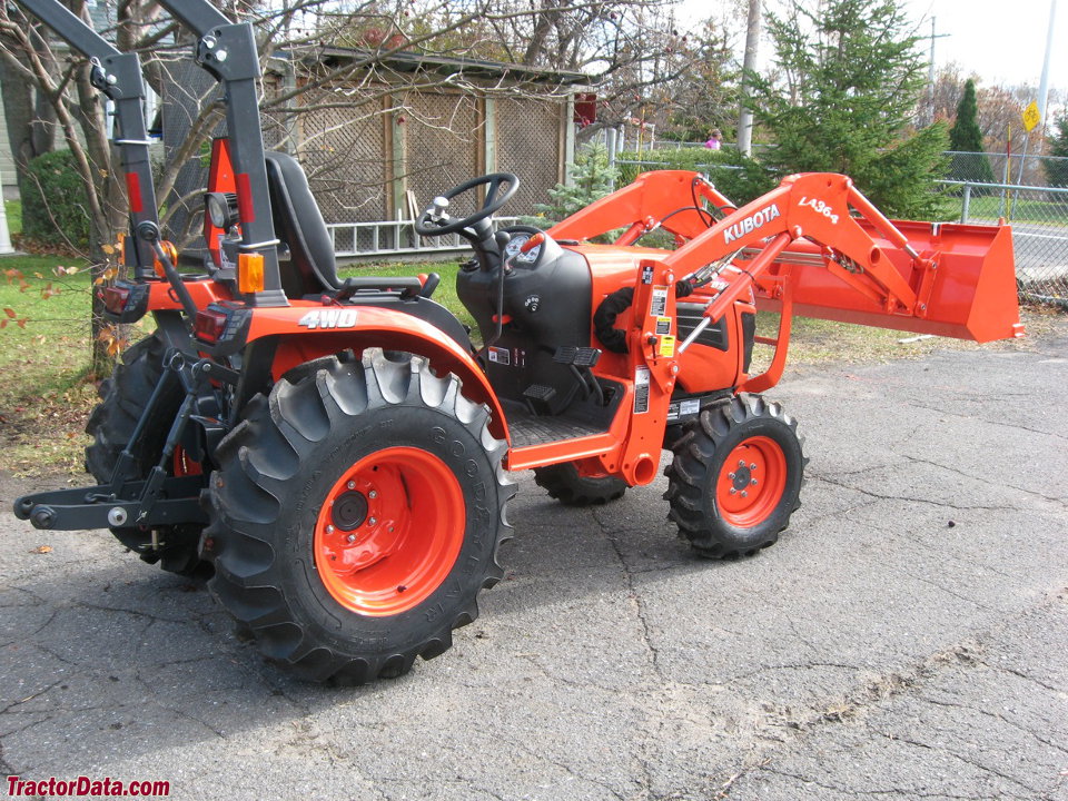Kubota B2620 tractor photos information
