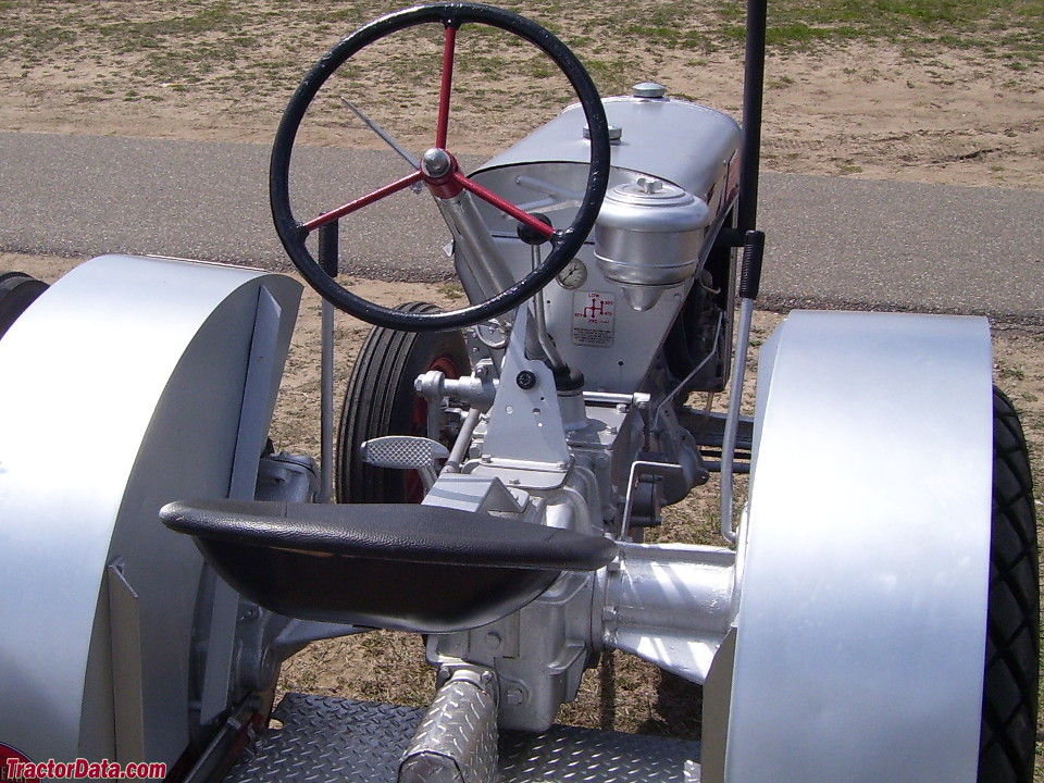 Silver King 4-Wheel R44 operator station and controls.